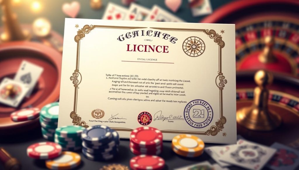 ใบอนุญาต casino ออนไลน์