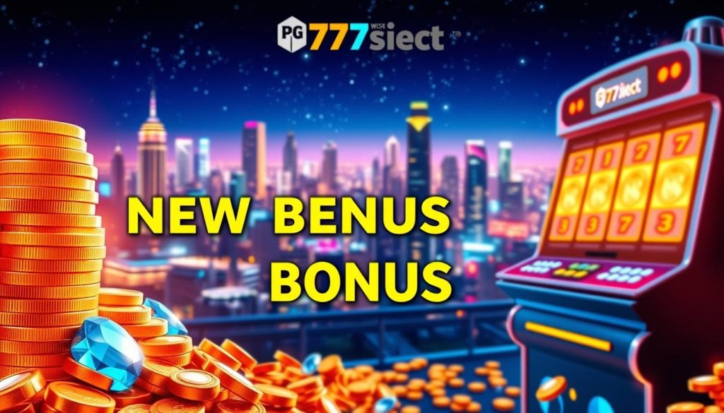 โบนัสสมาชิกใหม่ PG Slot เว็บตรง777